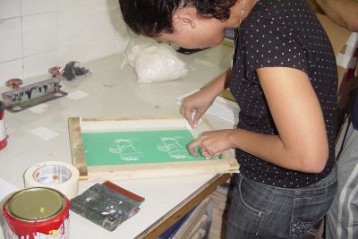 Oficina de Silk screen