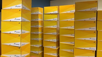 caixa de correios com kit bixo